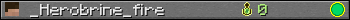 _Herobrine_fire userbar 350x20