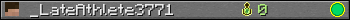 _LateAthlete3771 userbar 350x20