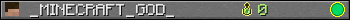 _MINECRAFT_GOD_ userbar 350x20