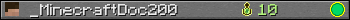 _MinecraftDoc200 userbar 350x20