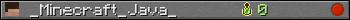 _Minecraft_Java_ userbar 350x20