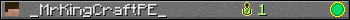 _MrKingCraftPE_ userbar 350x20