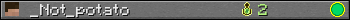 _Not_potato userbar 350x20