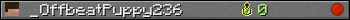 _OffbeatPuppy236 userbar 350x20