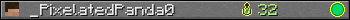 _PixelatedPanda0 userbar 350x20