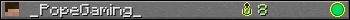 _PopeGaming_ userbar 350x20