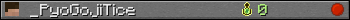 _PyoGojiTice userbar 350x20