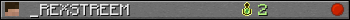 _REXSTREEM userbar 350x20