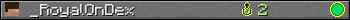 _RoyalOnDex userbar 350x20