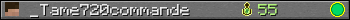 _Tame720commande userbar 350x20