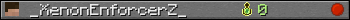 _XenonEnforcerZ_ userbar 350x20