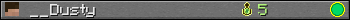 Benutzerleisten 350x20 für __Dusty