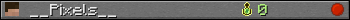 Benutzerleisten 350x20 für __Pixels__