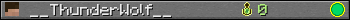 __ThunderWolf__ userbar 350x20