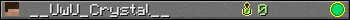 __UwU_Crystal__ userbar 350x20