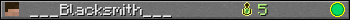 ___Blacksmith___ userbar 350x20