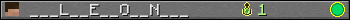 ___L__E__O__N___ userbar 350x20