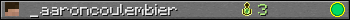 _aaroncoulembier userbar 350x20