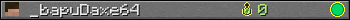 _bapuDaxe64 userbar 350x20