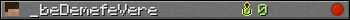 _beDemefeVere userbar 350x20