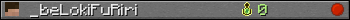 _beLokiFuRiri userbar 350x20