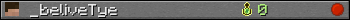 _beliveTye userbar 350x20