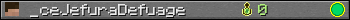 _ceJefuraDefuage userbar 350x20