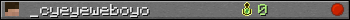 Benutzerleisten 350x20 für _cyeyeweboyo