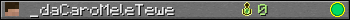 _daCaroMeleTewe userbar 350x20