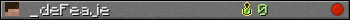 _deFeaje userbar 350x20