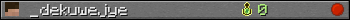 _dekuwejye userbar 350x20