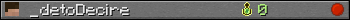 _detoDecire userbar 350x20