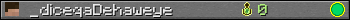 _diceqaDehaweye userbar 350x20