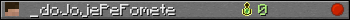 _doJojePeFomete userbar 350x20