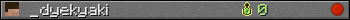 _dyekyaki userbar 350x20