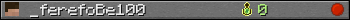 _ferefoBe100 userbar 350x20