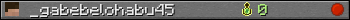 _gabebelohabu45 userbar 350x20
