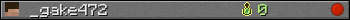 _gake472 userbar 350x20