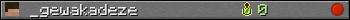 _gewakadeze userbar 350x20