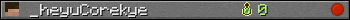 _heyuCorekye userbar 350x20