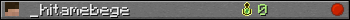 _hitamebege userbar 350x20