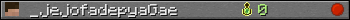 _jejofadepyaGae userbar 350x20