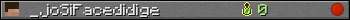 _joSiFacedidige userbar 350x20