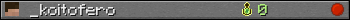 _koitofero userbar 350x20