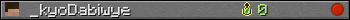 _kyoDabiwye userbar 350x20