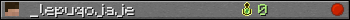 _lepuqojaje userbar 350x20