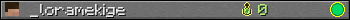 _loramekige userbar 350x20