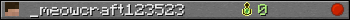 _meowcraft123523 userbar 350x20