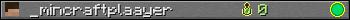 _mincraftplaayer userbar 350x20