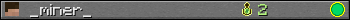 _miner_ userbar 350x20